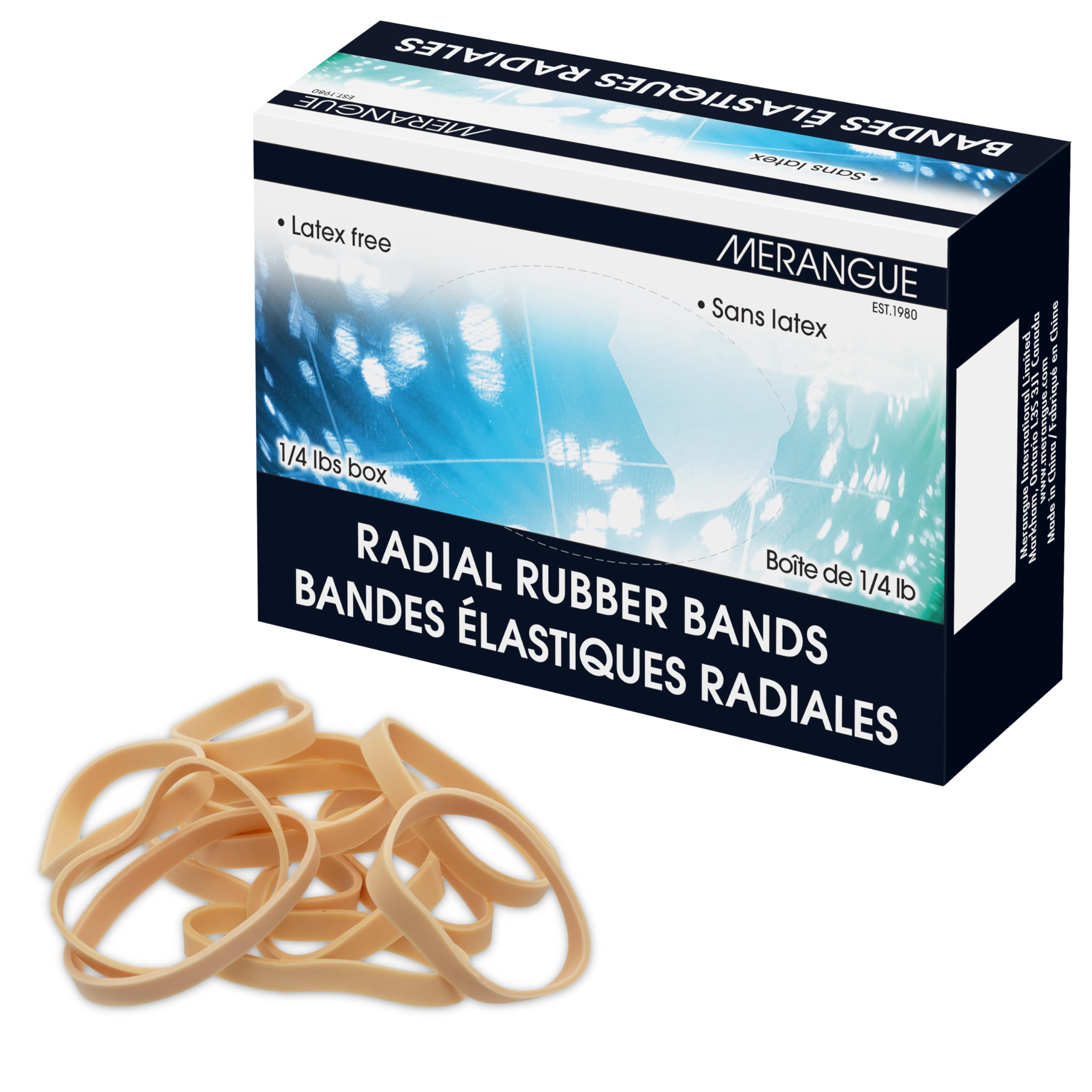 Merangue Rubber Bands #31 1/4lb Box Latex Free (1036-0172-00-000) image 2