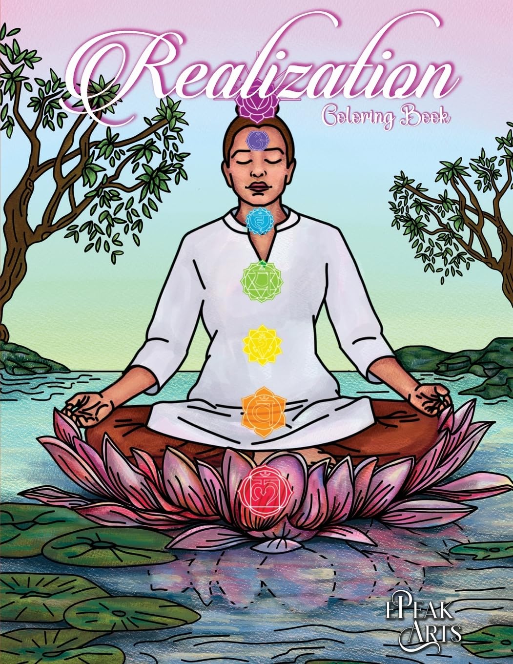 Realization: Chakra Balancing: Bilingual Adult Coloring Book
