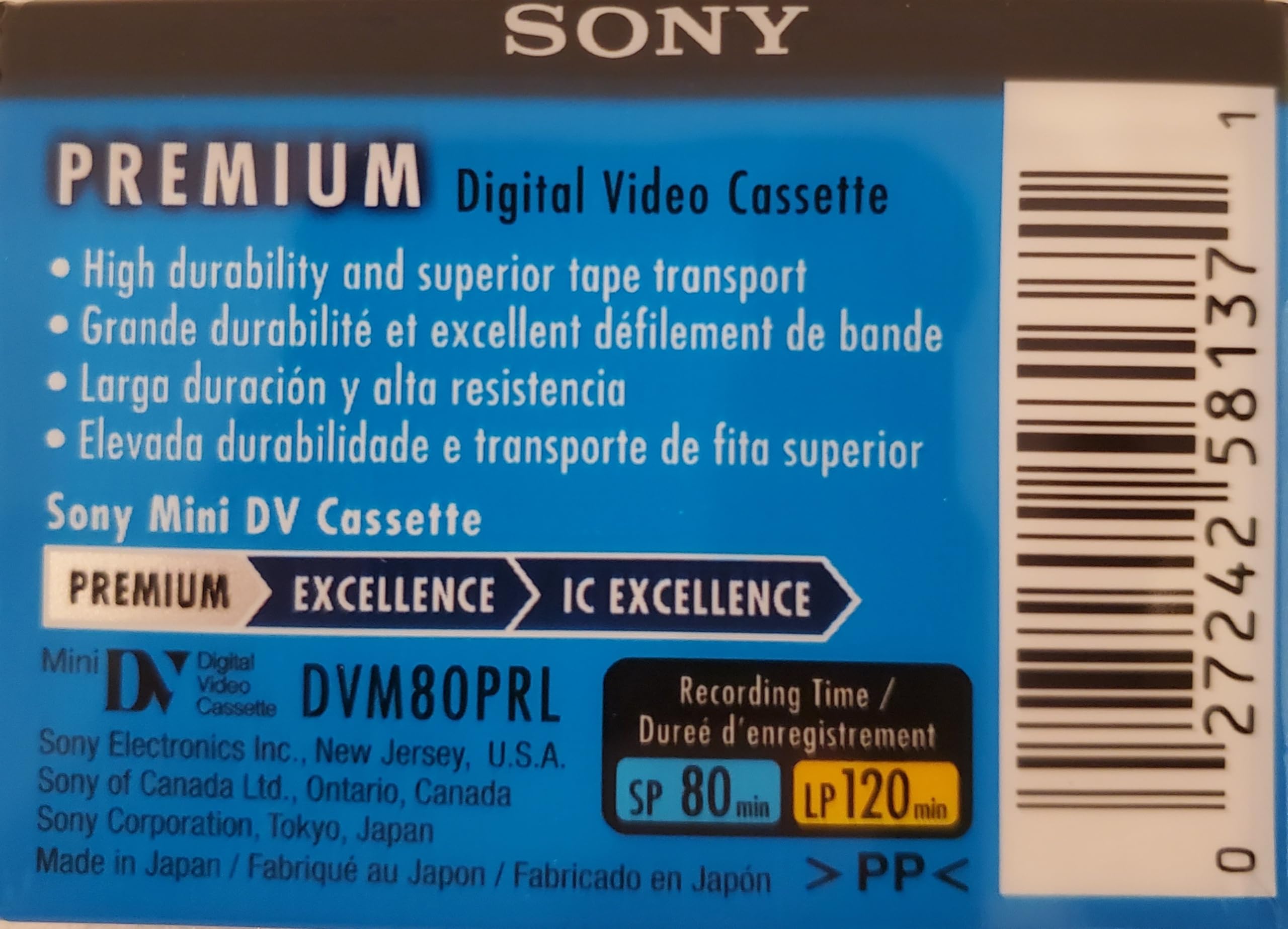 Sony DVM80PR Mini-DV Videokassette (80min)