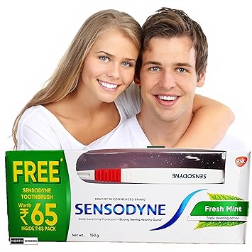 Sensodyne Toothpaste Fresh Mint 150Gms| Cool Mint: Experience The Relief Of Daily Sensitivity Protection|Sensodyne Cool Mint 150G