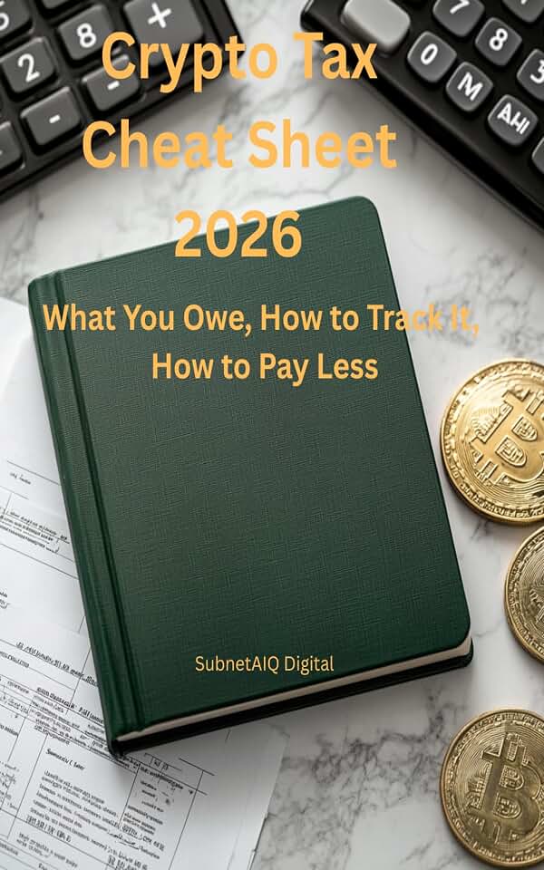 Crypto Tax Cheat Sheet 2026 : What You Owe, How to Track It, and How to Pay Less — Legally