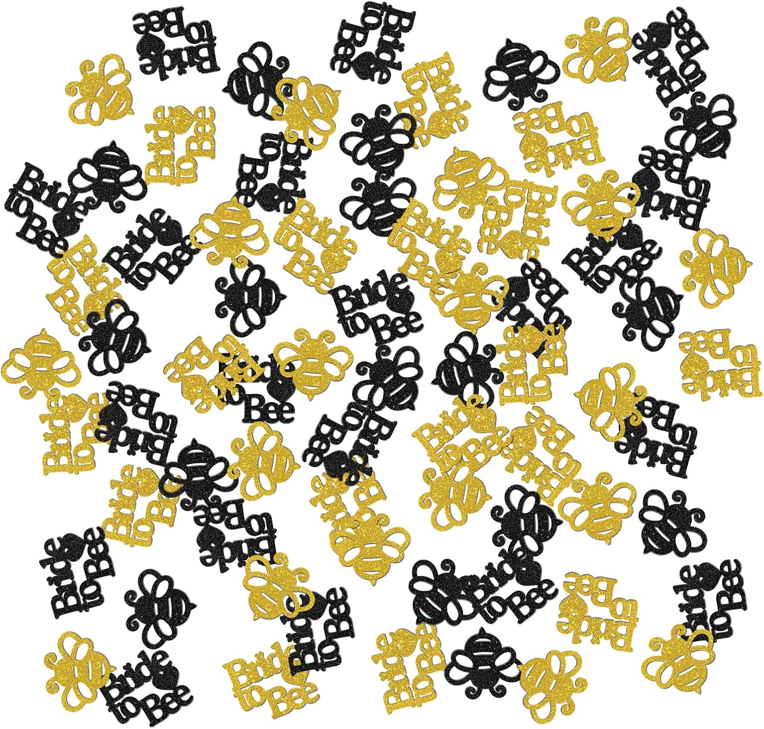 INNORU Bride to Bee Confetti Glitter, Bumble Bee Wedding