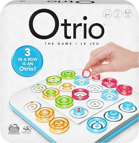 Otrio - Juego de mesa estratégico, para adultos, familias y niños a partir de 8 años