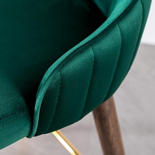 Miniatura 32 de Roundhill Furniture Leland - Taburetes de bar tapizados de tela, juego de 2, color gris Gris,Azul,Verde