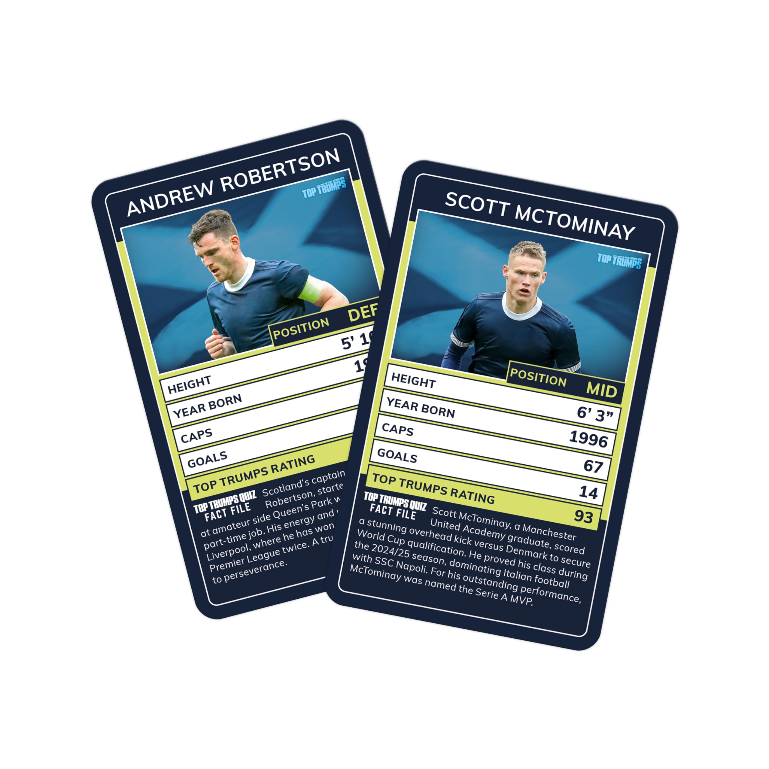 Scottish Football Stars Top Trumps - Gioco di carte