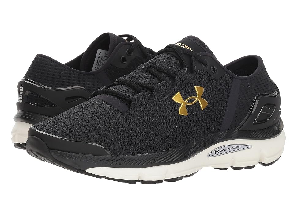 

Under Armour UA Speedform Intake 2 (Black/Charcoal/Metallic Gold) Men's Shoes