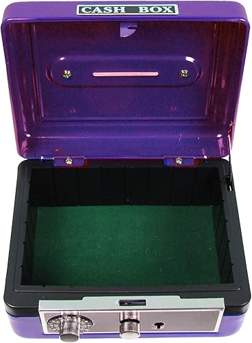 Miniatura 8 de Caja de efectivo púrpura personalizada para niños (jardín inglés)