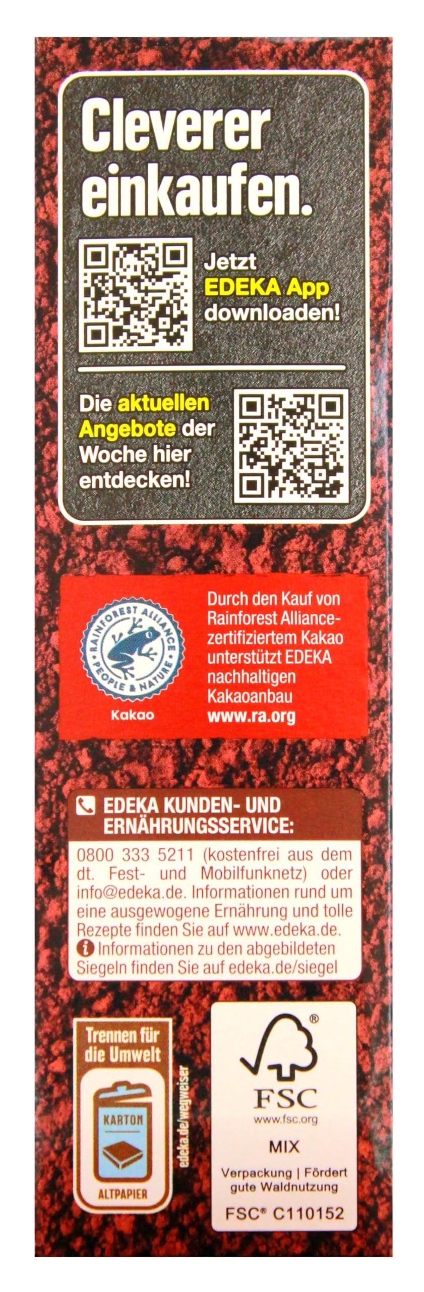 Gut & Günstig Back-Kakao, 10er Pack (10 x 250g)