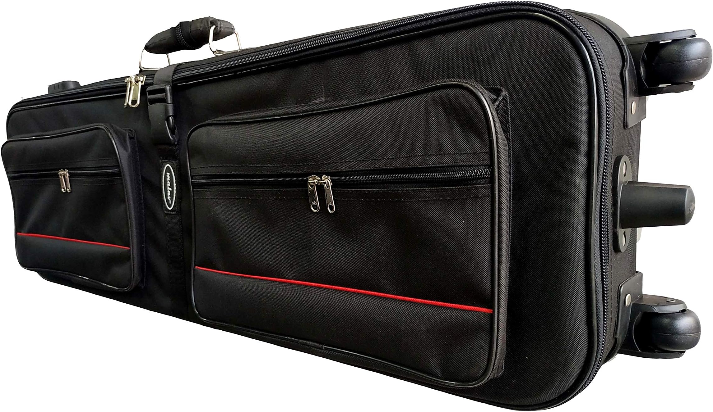 MALAV Arturia Keylab Essentials 61 KEYS Keyboard Case Bag Of Steel Frame With Wheels, Black