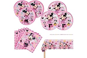 Minnie Birthday Party Supplies: Sweet Decorations for a Magical Mouse Soiree