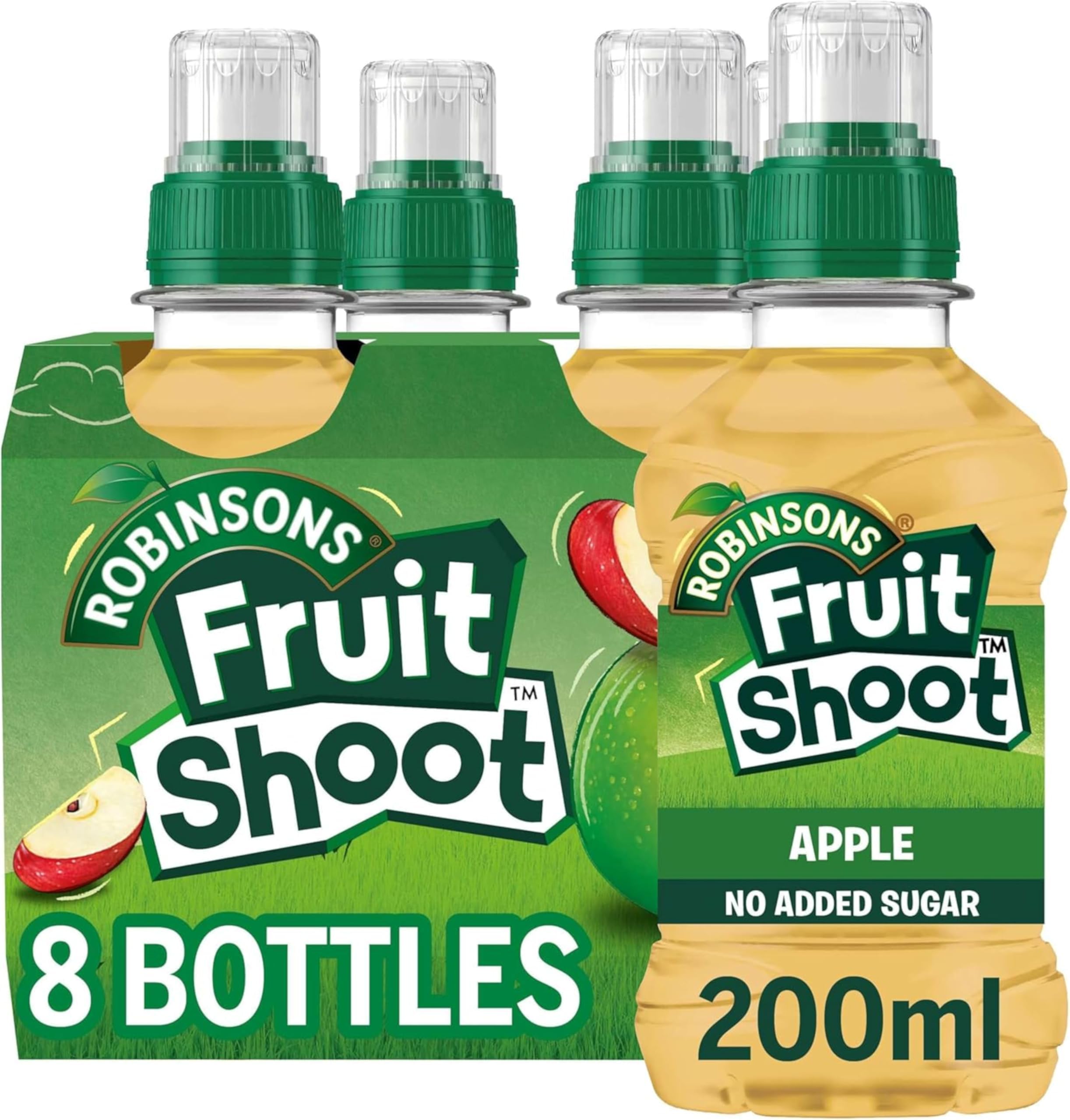 Apple Juice, 200 ml (Pack of 8)