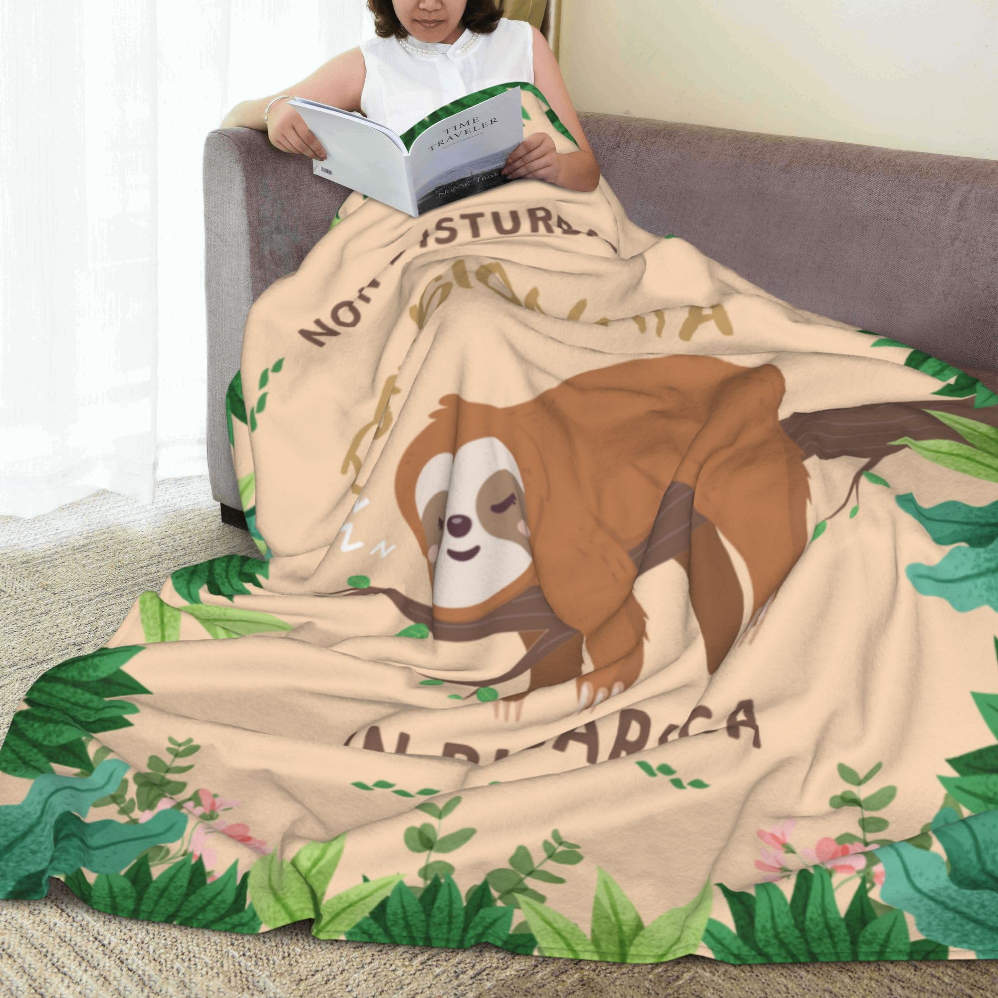 Coperta Regalo Per Pensionamento - 152x127 Cm - Morbida Flanella Con Frasi Di Auguri Per Donna O Uomo