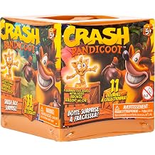 Crash Bandicouban Dice Mash Box Surprise | 6cm Mystery Toy Blind Box Goods Surprise Toys for Girls and Boys Character Collectible Figure
