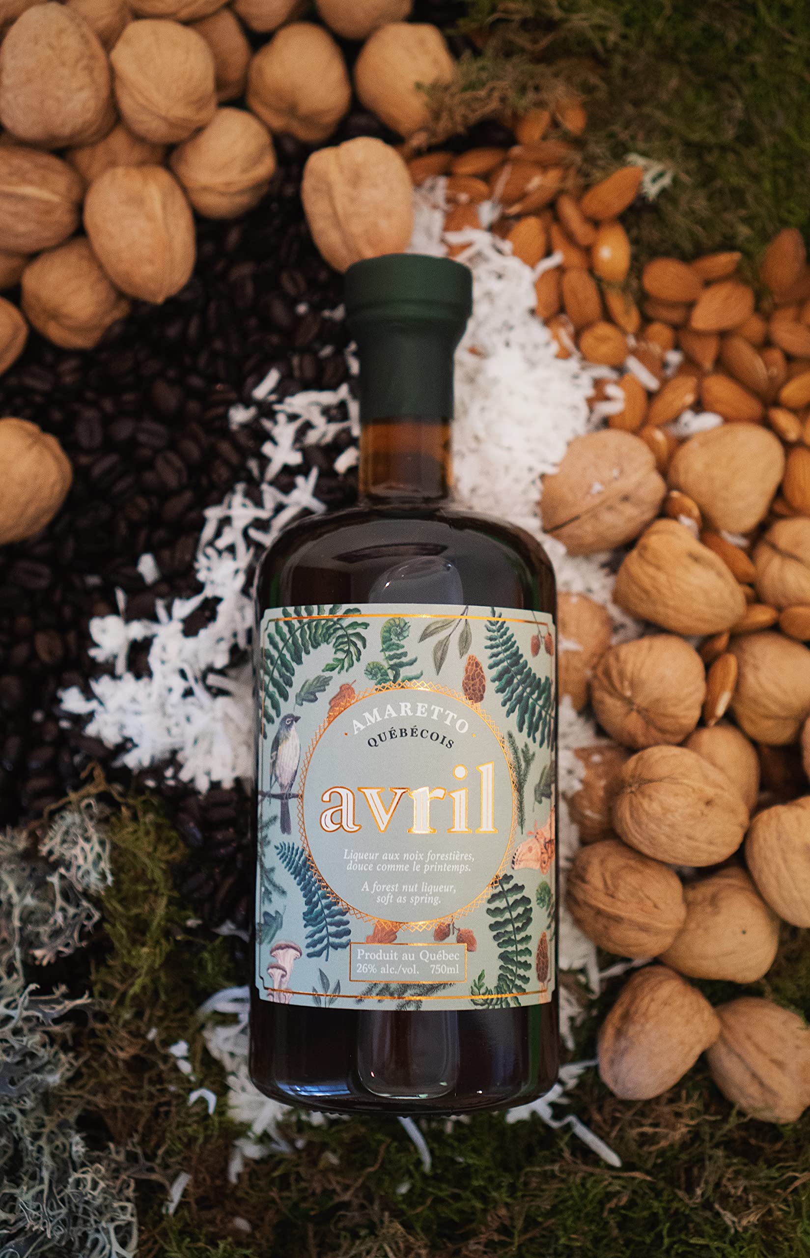 Liqueur Amaretto Avril au Sirop d'érable - Mariana - Les trésors d'érable