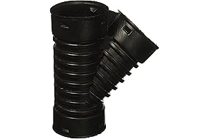 ADS Model 0322AA 3" Black Polypropylene Snap Wye