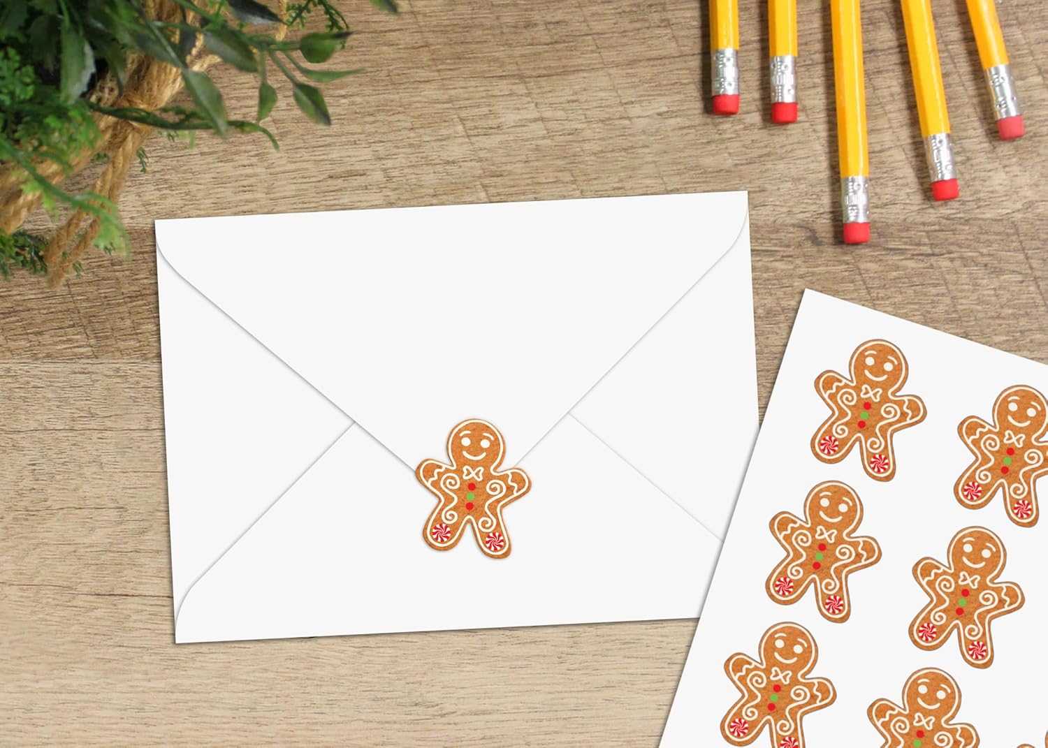 Teacher Created Resources Gingerbread Cookies Stickers (TCR6945) - Image 3