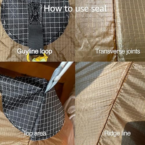 Miniatura 6 de 3FULGEAR Lanshan1 Pro - Tienda de campaña ultraligera para 1 persona, 34 estaciones, profesional de nailon 20D de doble cara, tienda de campaña de