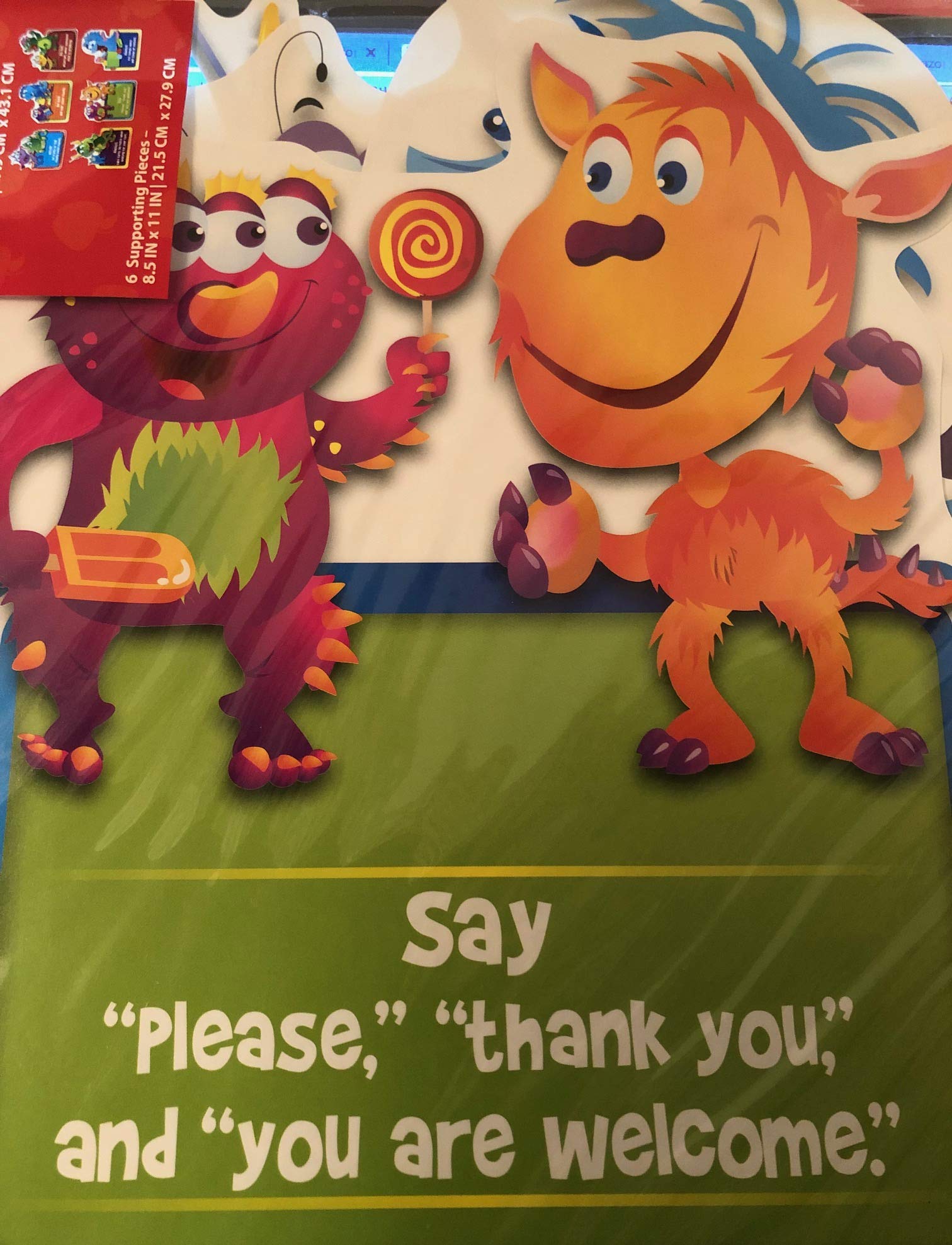 Educational Resources Monster Manners 7 Piece