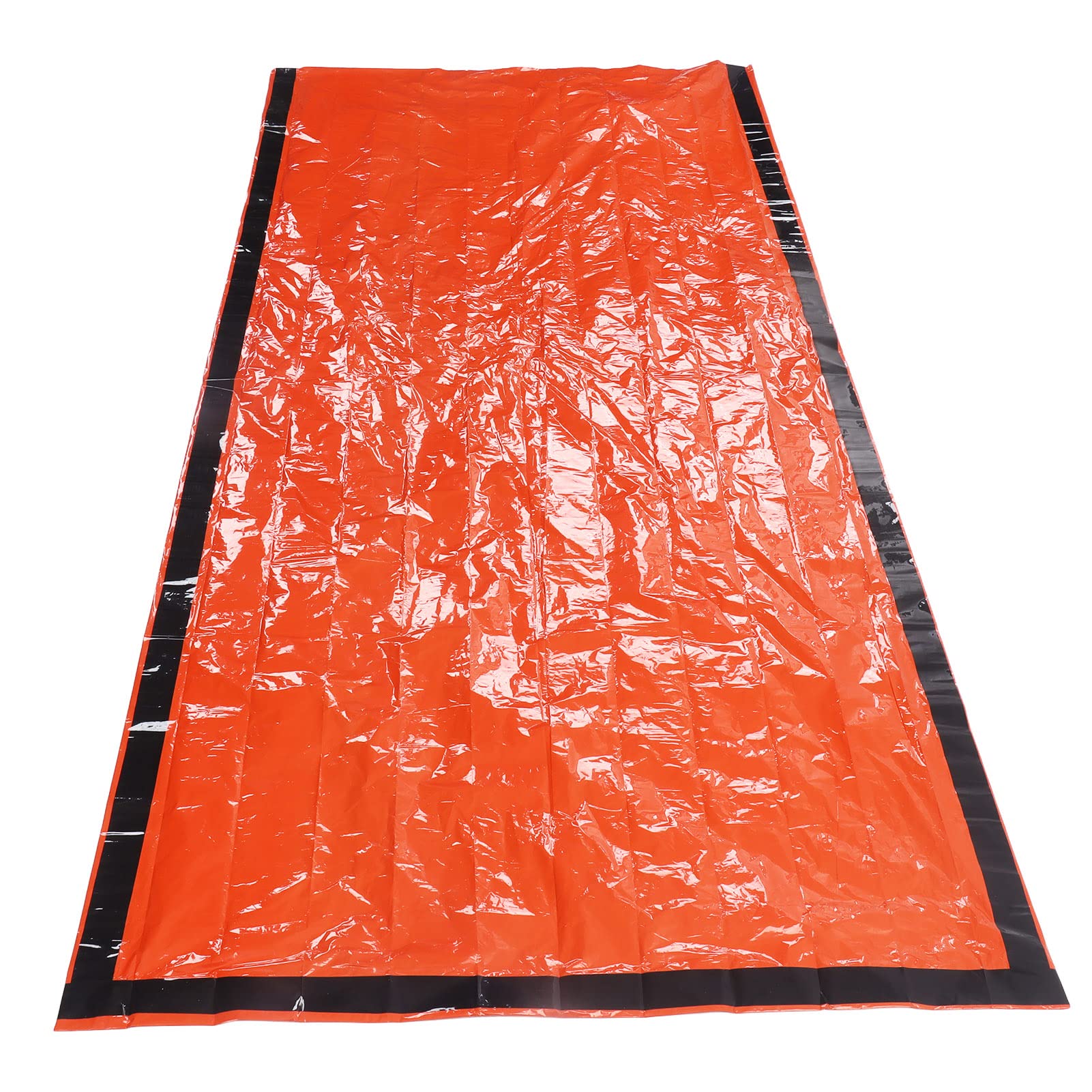 Couverture De Survie Orange Réfléchissante - Imperméable Et Isotherme - Urgence Et Plein Air