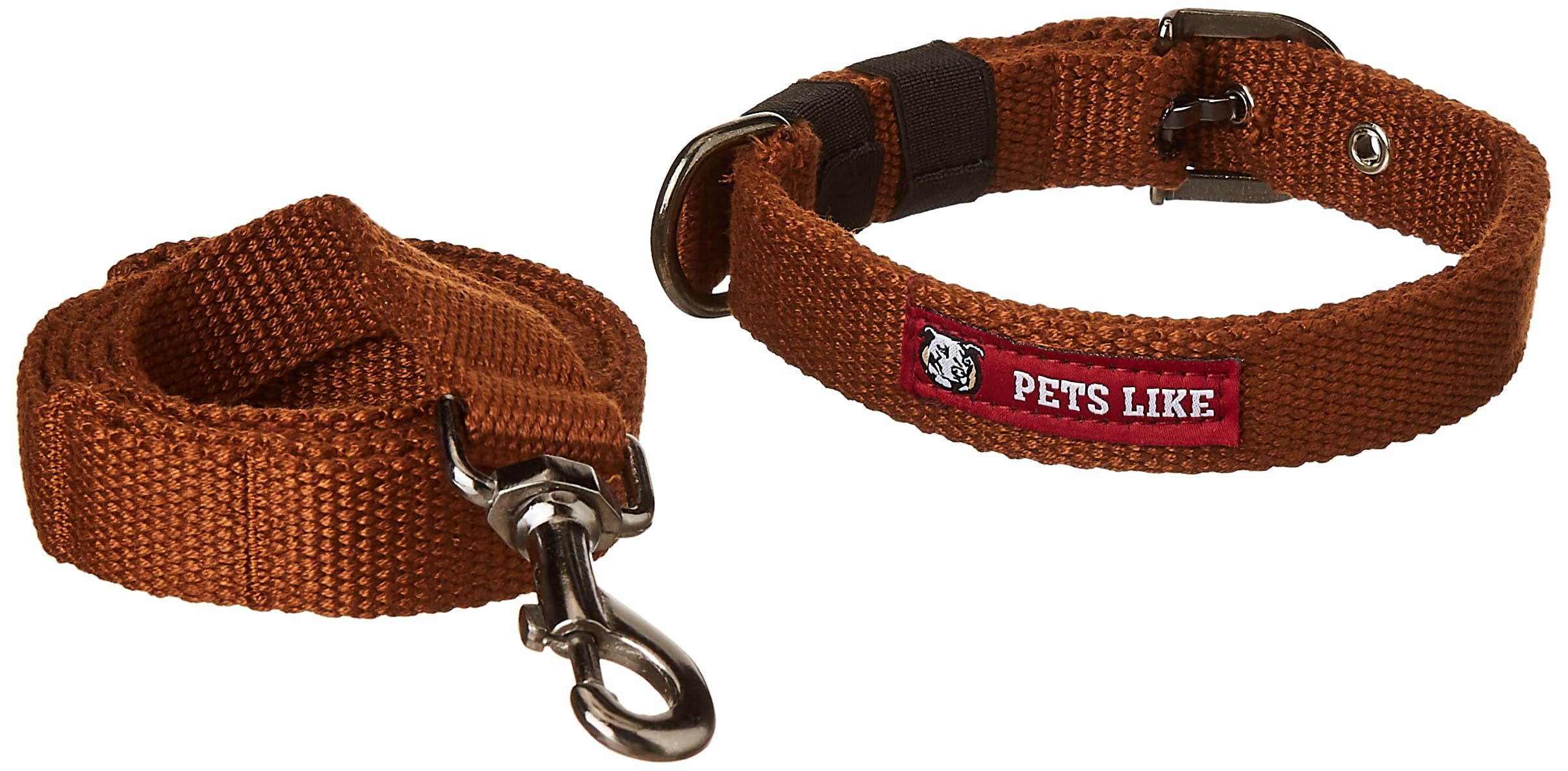 Pets Like Spun Poly Collar And Leash Set 25 Mm(Brown) (B09D3BV4GK) Amazon Price History, Amazon Price Tracker