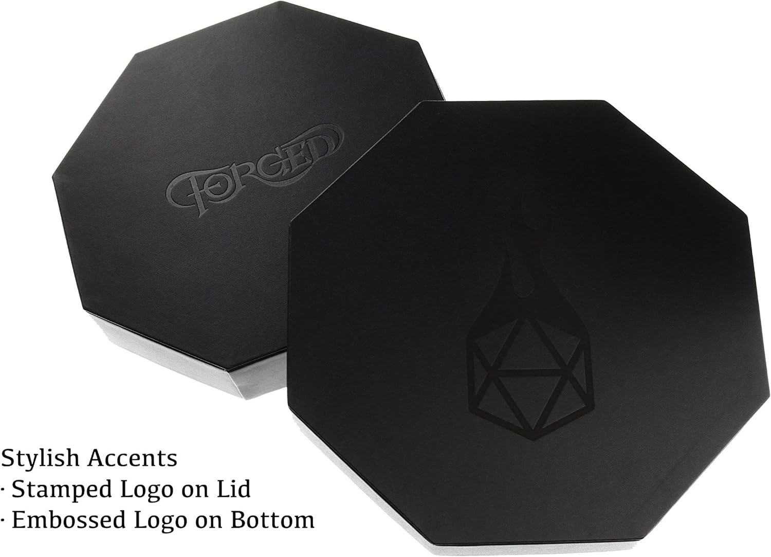 Forged Dice Co. Dice Arena Rolling Tray and Storage Compatible with Any dice Game, D&D and RPG Gaming