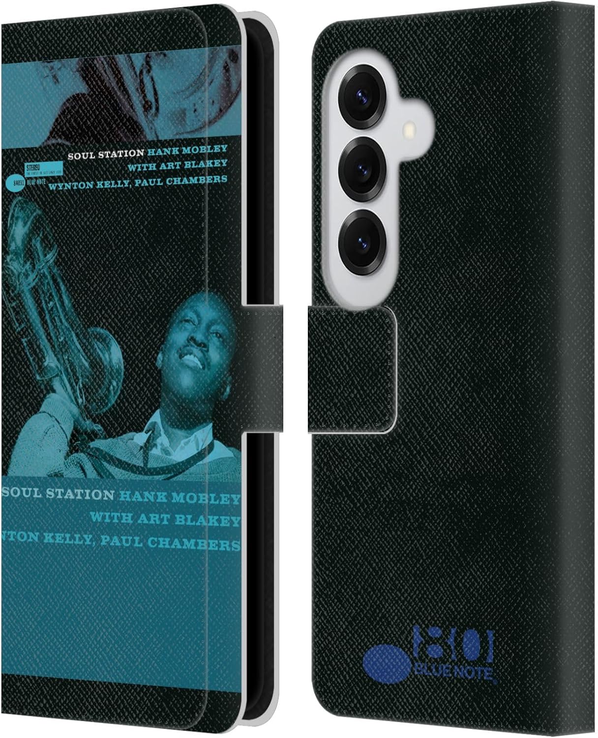 Head Case Designs Officially Licensed Blue Note Records Hunk Mobley Soul Station Albums Leather Wallet Case Compatible With Samsung Galaxy S26