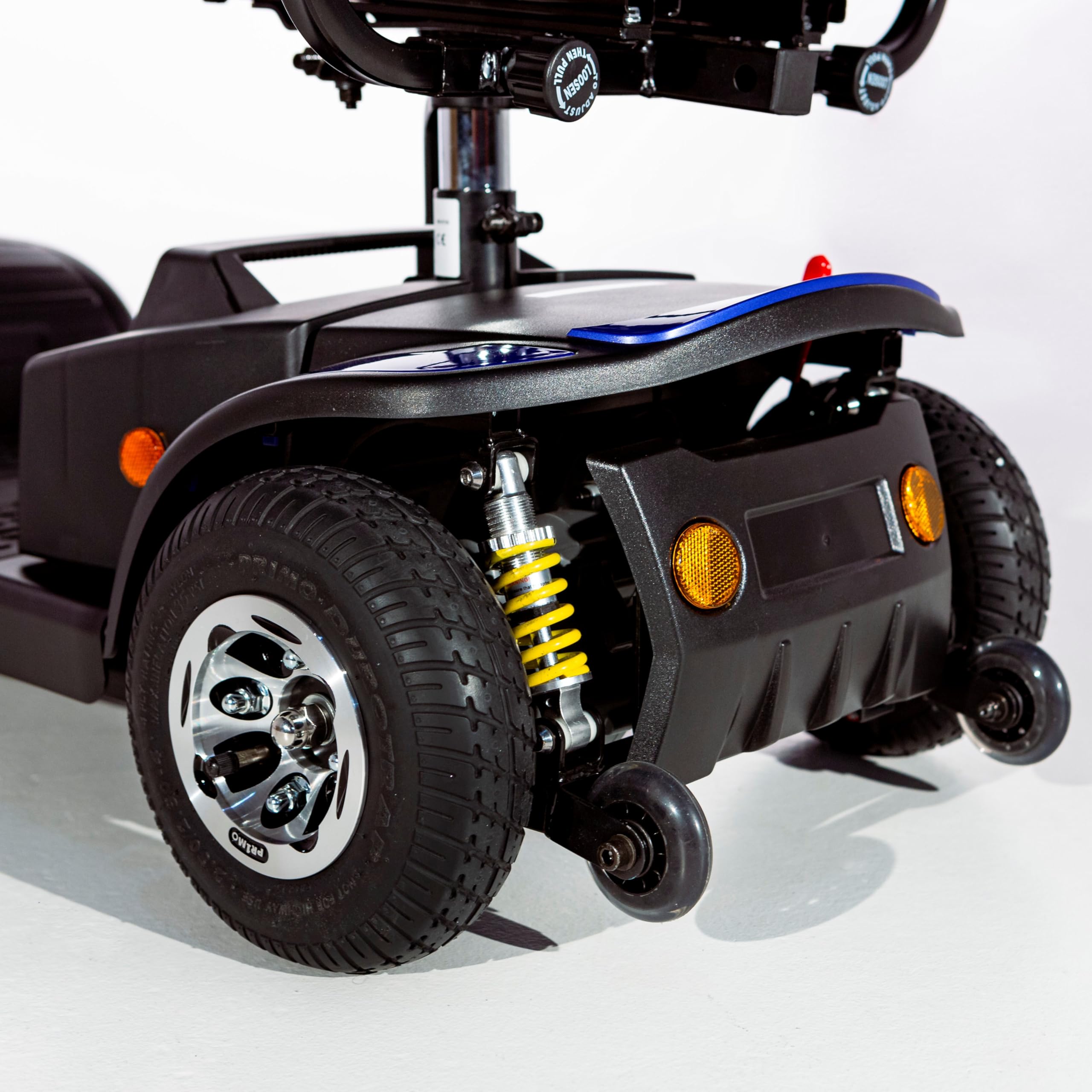 Scooter electrico discapacitado MedicalPro R300, scooter eléctrico minusválido R300 (Plata ruedas neumáticas)