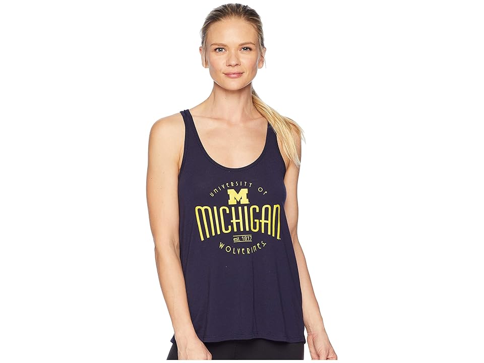 

Champion College Michigan Wolverines Eco(r) Swing Tank Top (Navy 2) Girl's Sleeveless