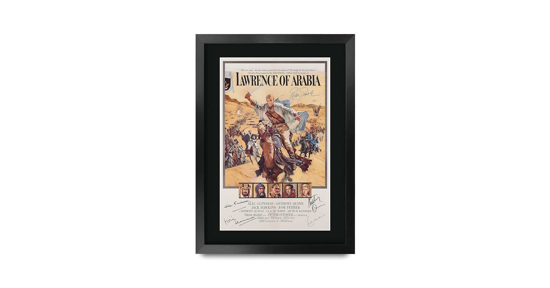 Peter O'Toole 映画「アラビアのロレンス」自筆サイン Peter O'Toole 映画「アラビアのロレンス」自筆サイン Peter O