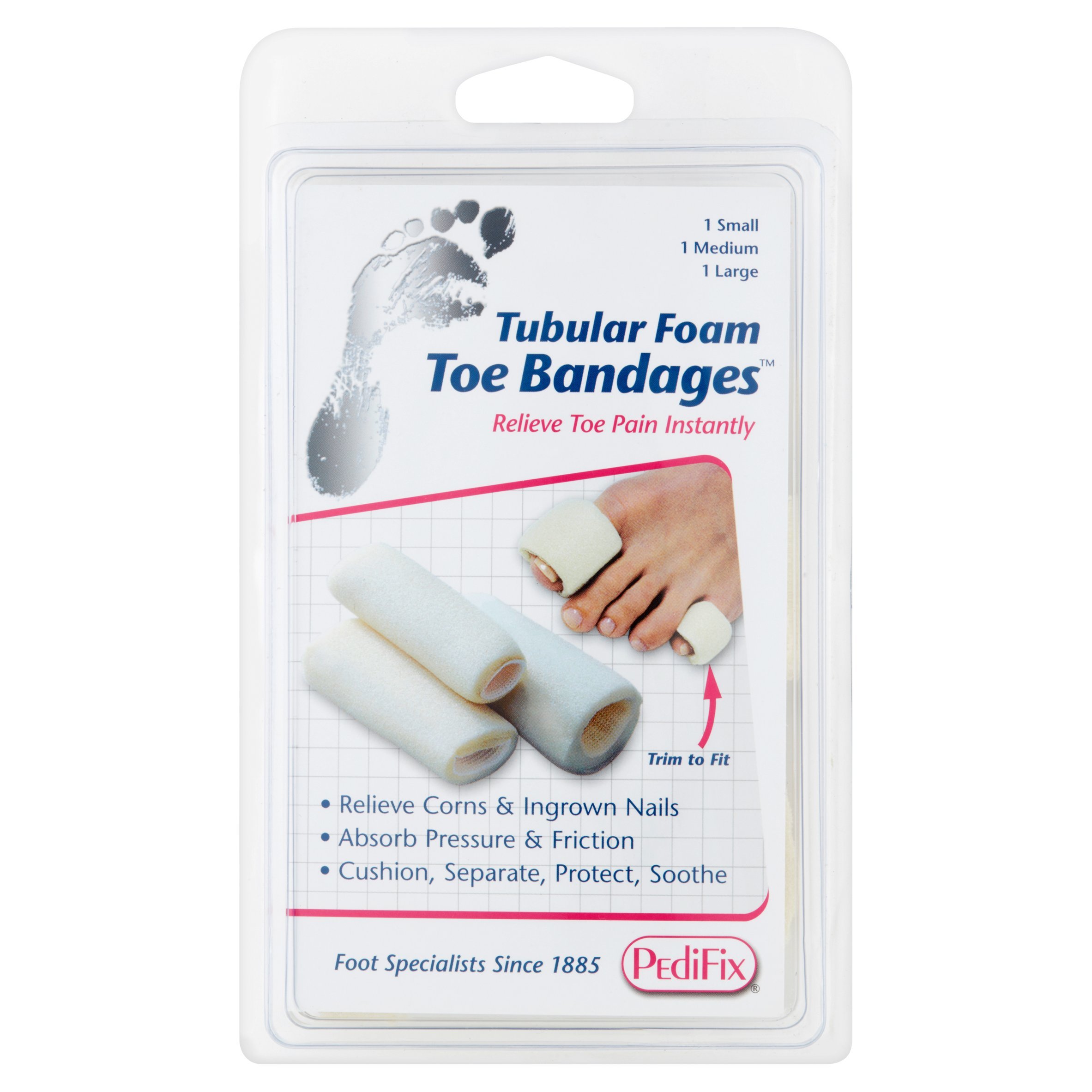 PediFix Tublar Foam Bandages - MIX