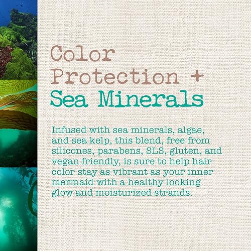 Miniatura 11 de Maui Moisture Color Protect + acondicionador de minerales marinos, 13 onzas líquidas