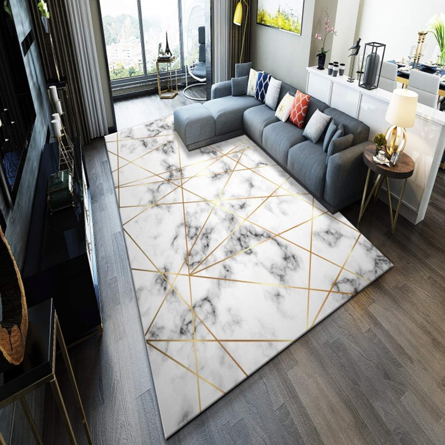 ラグマット 洗えるラグ カーペット 北欧風 長方形 リビング センターラグ 洗えるタイルカーペット エスニック カラー モロッコ柄 ダイニングラグ モダン 新生活 オシャレ 160cm かわいい じゅうたん 絨毯 80 ソファーラグ おしゃれ 一人暮らし