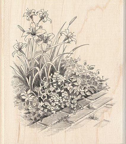 Inkadinkado Timbro In Legno Con Farfalla – Stampo Decorativo 7,6 X 10 Cm