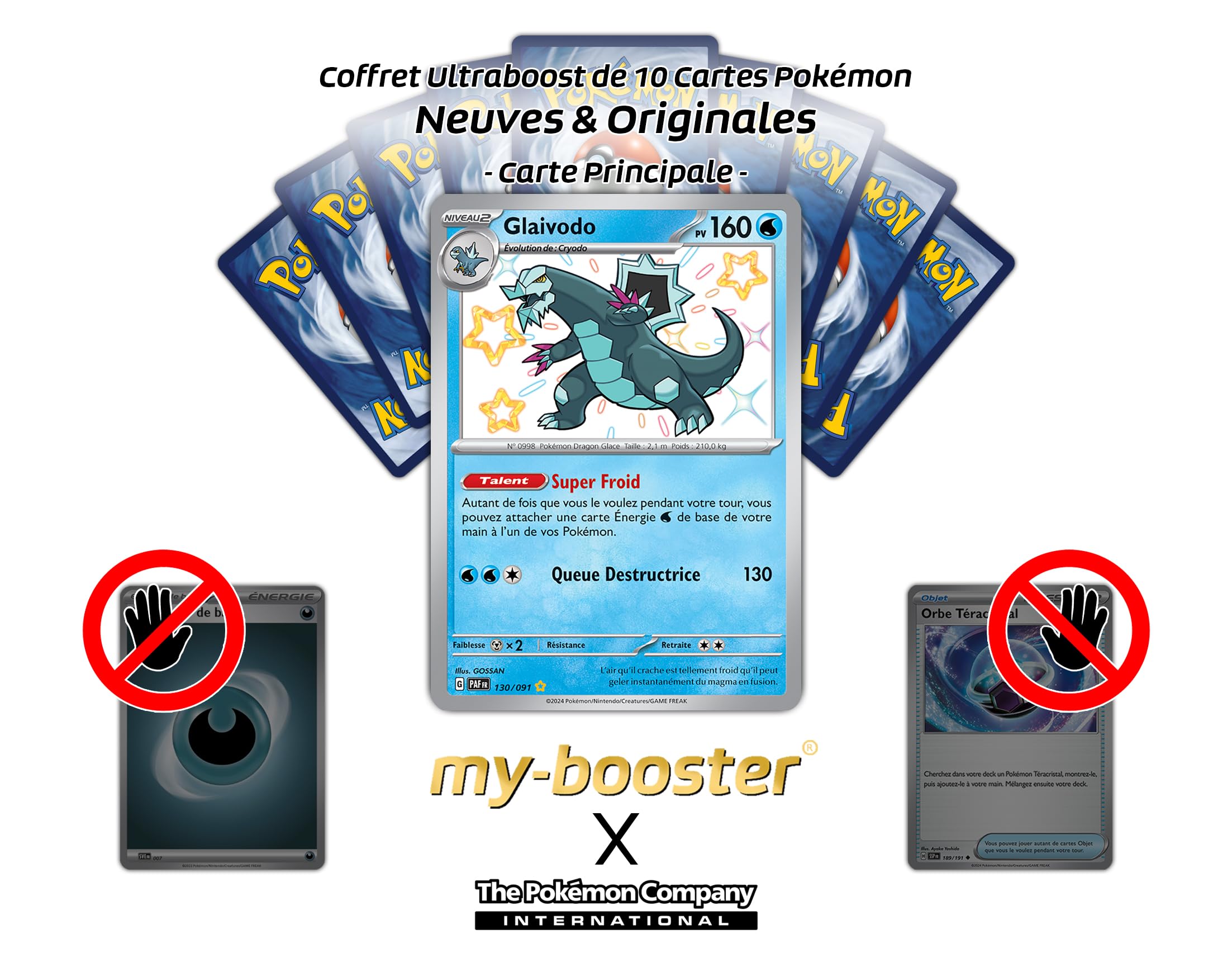 my-booster Pokémon Company SV045-FR24-UB-130, Multicolore