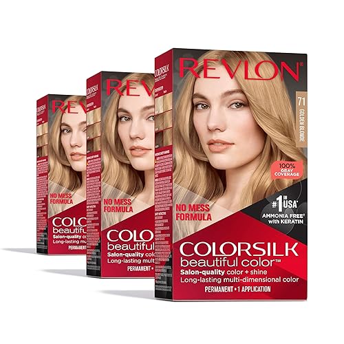 Vista 23 de Revlon Colorsilk Beautiful Color - Tinte permanente para el cabello, versión antigua, rubio sol ultra claro 03 (paquete de 3)