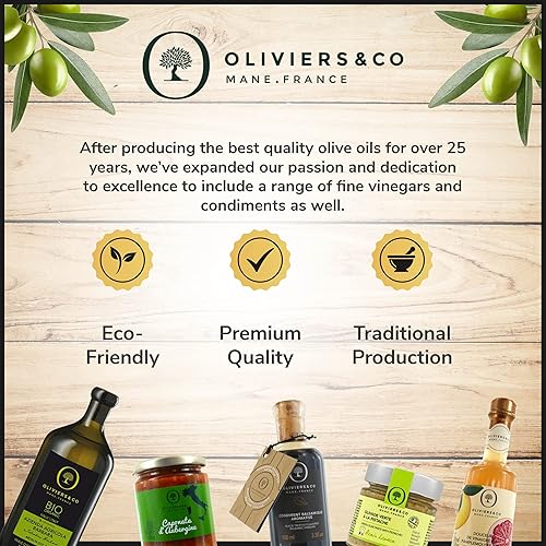 Miniatura 6 de Oliviers & Co. - Aceite de oliva extra virgen prensado en frío y ajo fresco, EVOO diario y de cocina de Italia, aceite saborizado gourmet en lata de