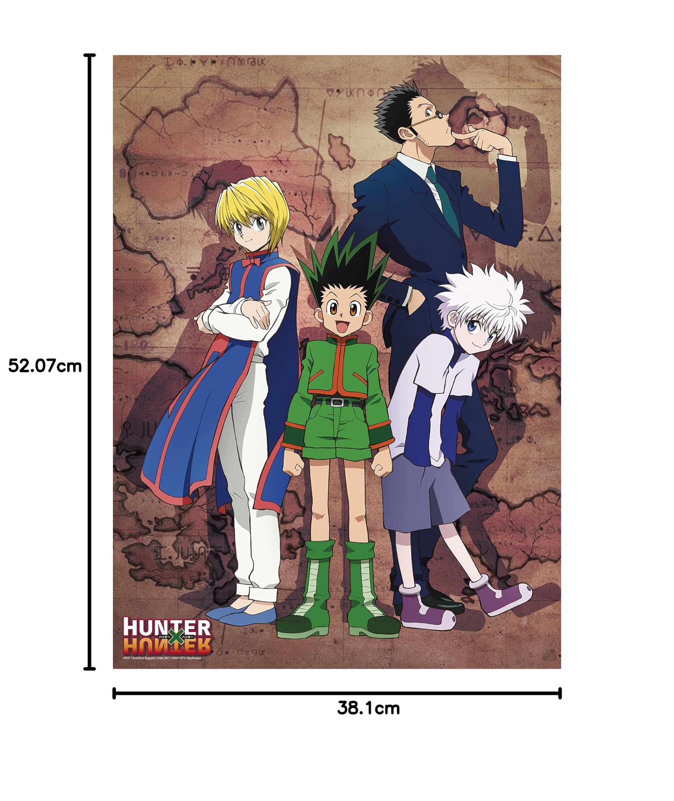 ABYSTYLE Hunter X Hunter Boxed Poster Set Includes 2 Unframed Mini