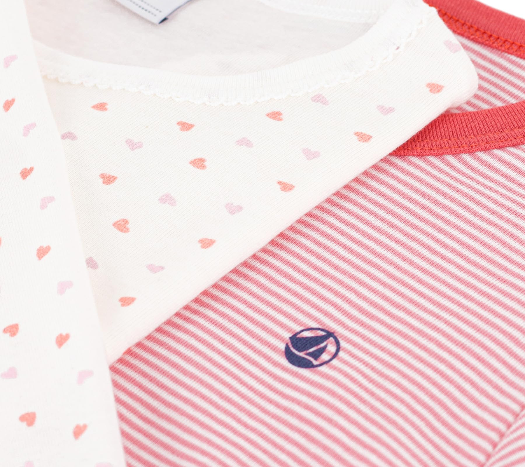 Petit Bateau Set di Pigiami per Bambini in Cotone Stampato, 2 A, Variante 1
