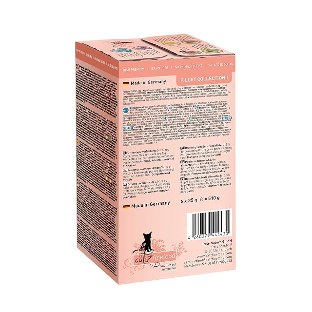 Foto 4 de 4 de catz finefood Comida húmeda para Gatos Paquete de Mezcla - filetes Finos en Jalea