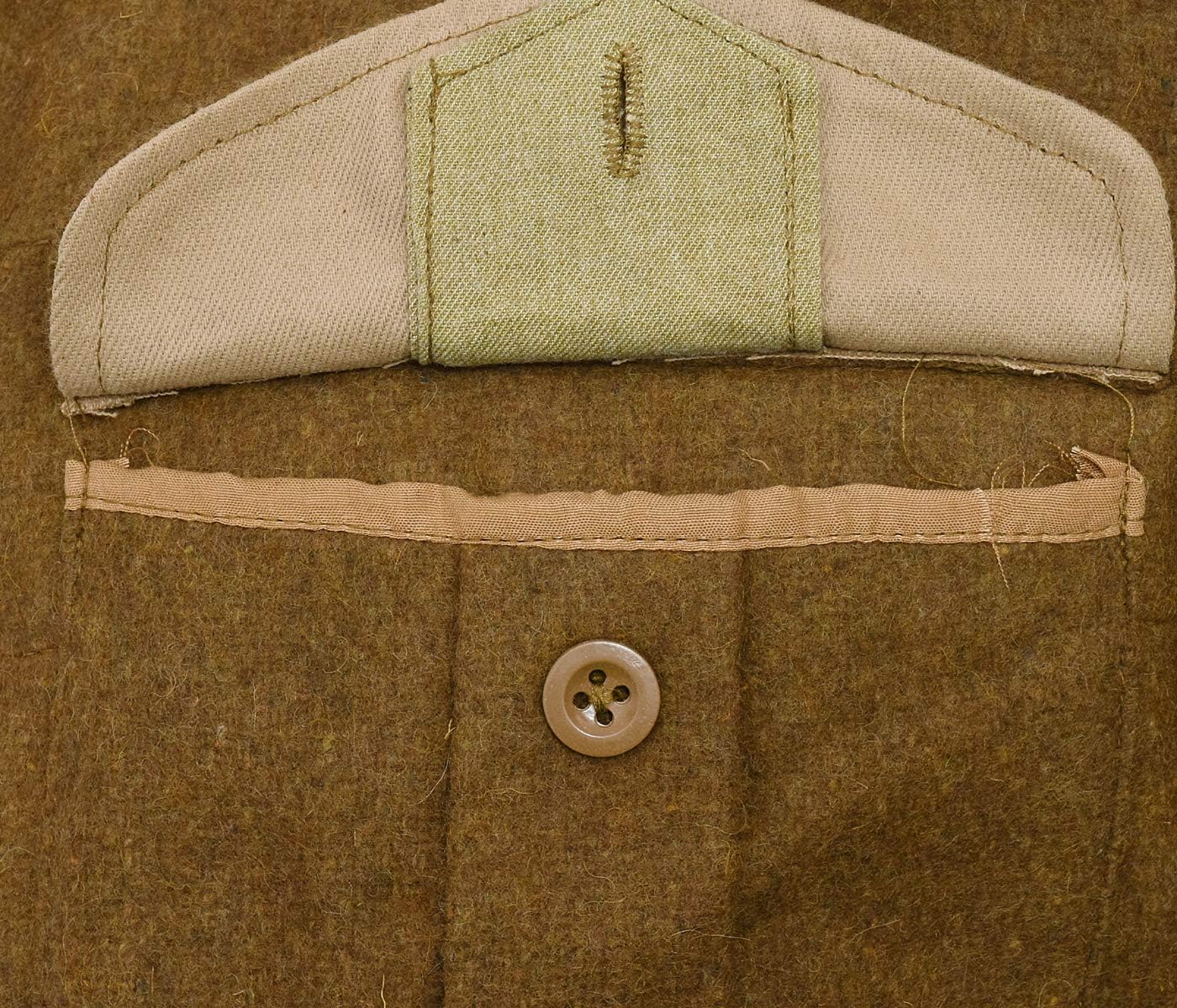 Veste Militaire Britannique P40 - Reproduction - Laine 60% - Taille 38 à 46 Pouces - Pour Reconstitution, Cosplay