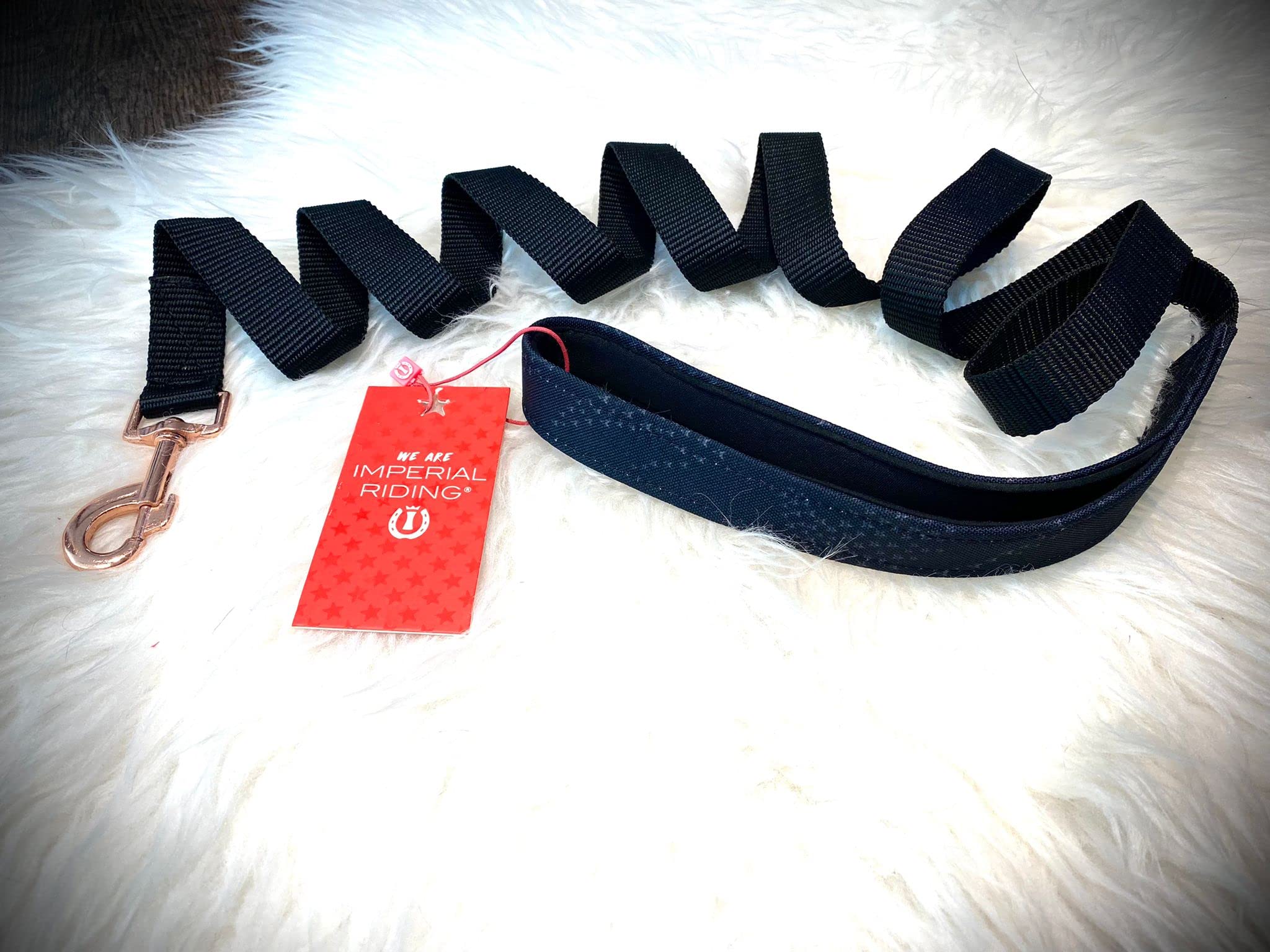 Laisse pour chien Imperial Riding Ambient Black Zebra taille unique