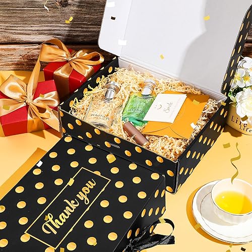 Miniatura 4 de Yeaqee Caja de agradecimiento grande de regalo de graduación a granel para propuesta, regalos de dama de honor con tapas, cajas de regalo de Navidad