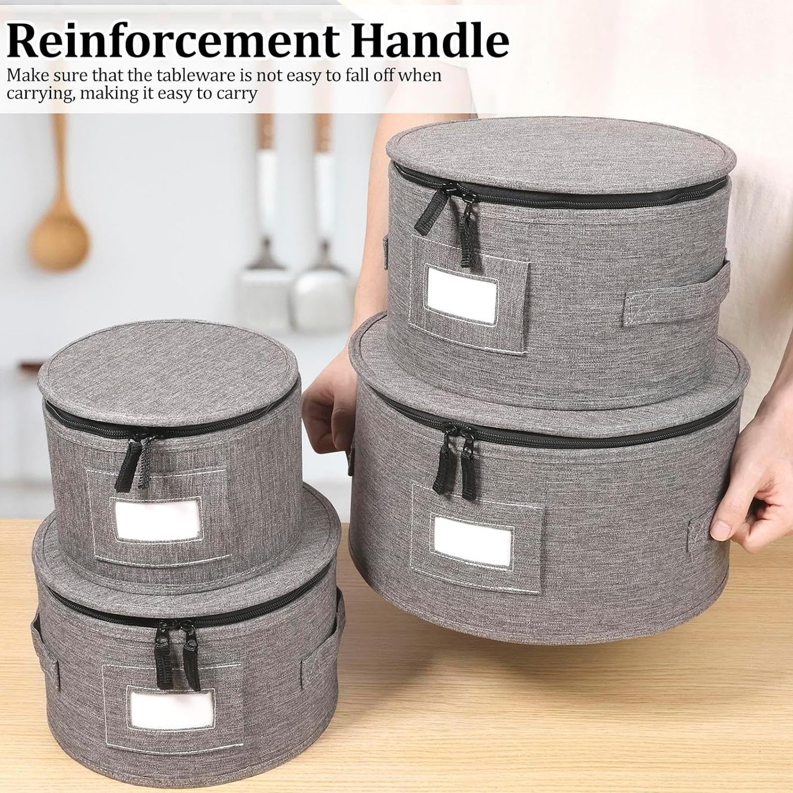 Generico Contenitori Porta Organizer per Imballaggio Stoviglie