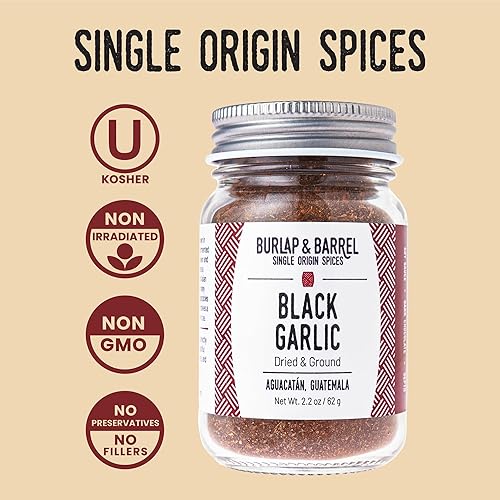 Miniatura 57 de Burlap & Barrel Cebolla tostada en polvo, sabor rico y sabroso, condimento de cebolla sabrosa para cocinar, como se ve en Shark Tank, tarro