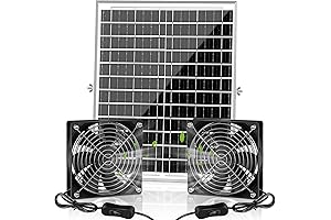 20W Solar Roof Ventilation Fan Kit