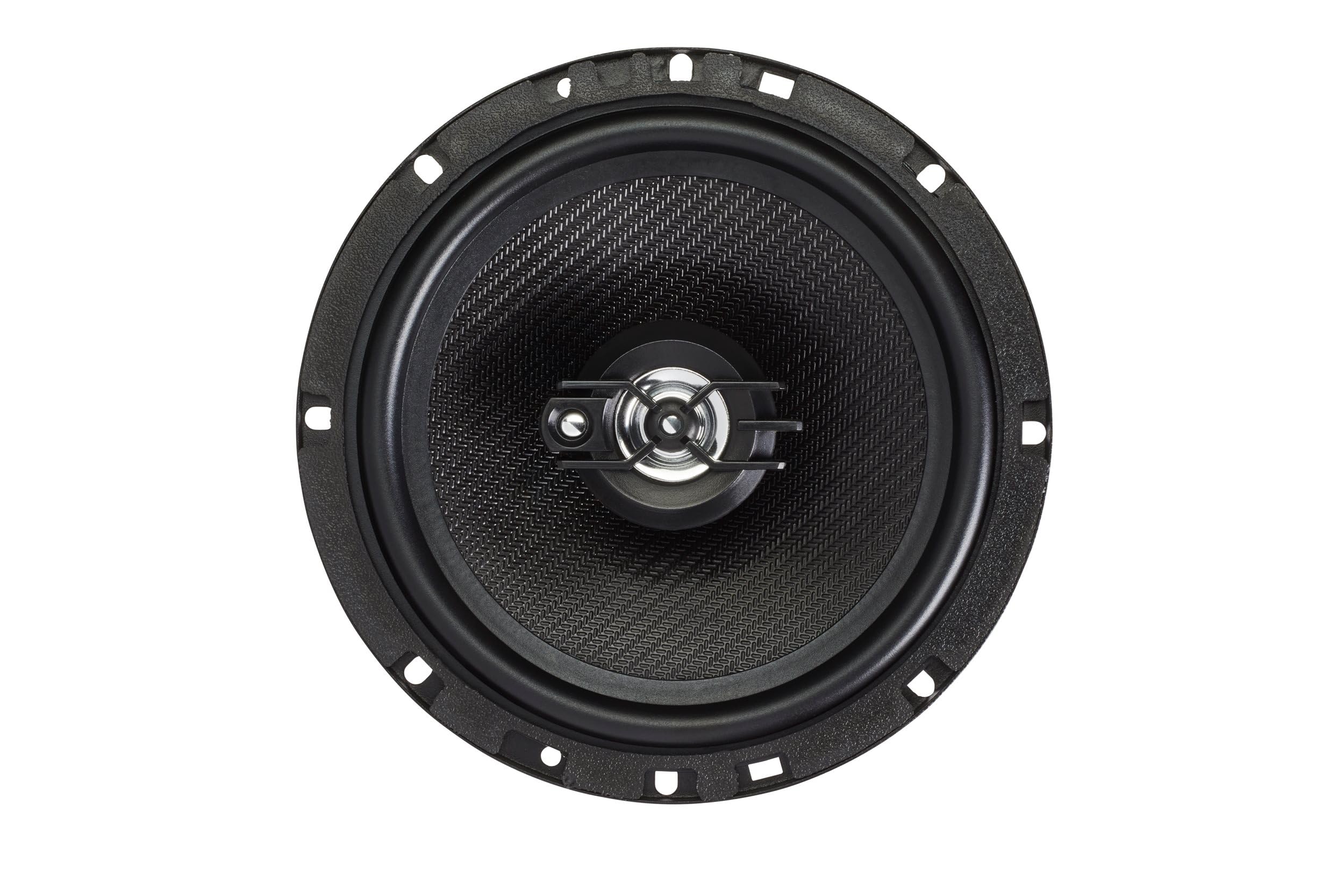 Caliber Haut Parleur Voiture - 2X Enceinte Voiture 120W - FM - SD - USB - AUX - 30 mm Mylar Dome Tweeters - Noir - 6,5 Pouces