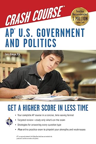 AP® U.S. Government &amp; Politics Crash Course Book + Online (Advanced Placement (AP) Crash Course)