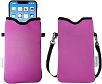 Vista 9 de Tainada Funda de neopreno para teléfono para hombres y mujeres con correa cruzada/cordón para el cuello para iPhone 17/16/15 Pro Max, Air, 16/15