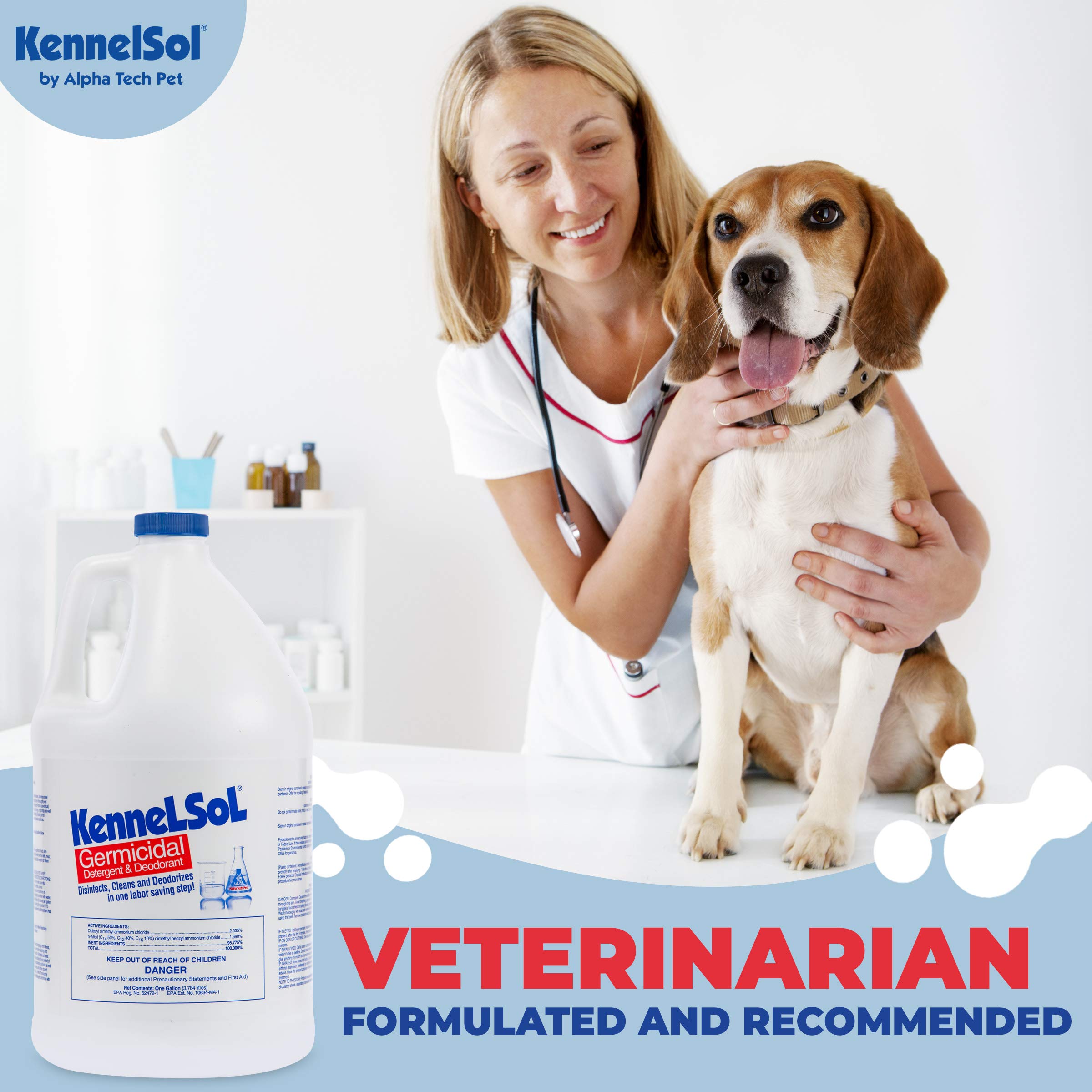 KennelSol Dog Crate Cleaner and Disinfectant Cleaning Concentrate