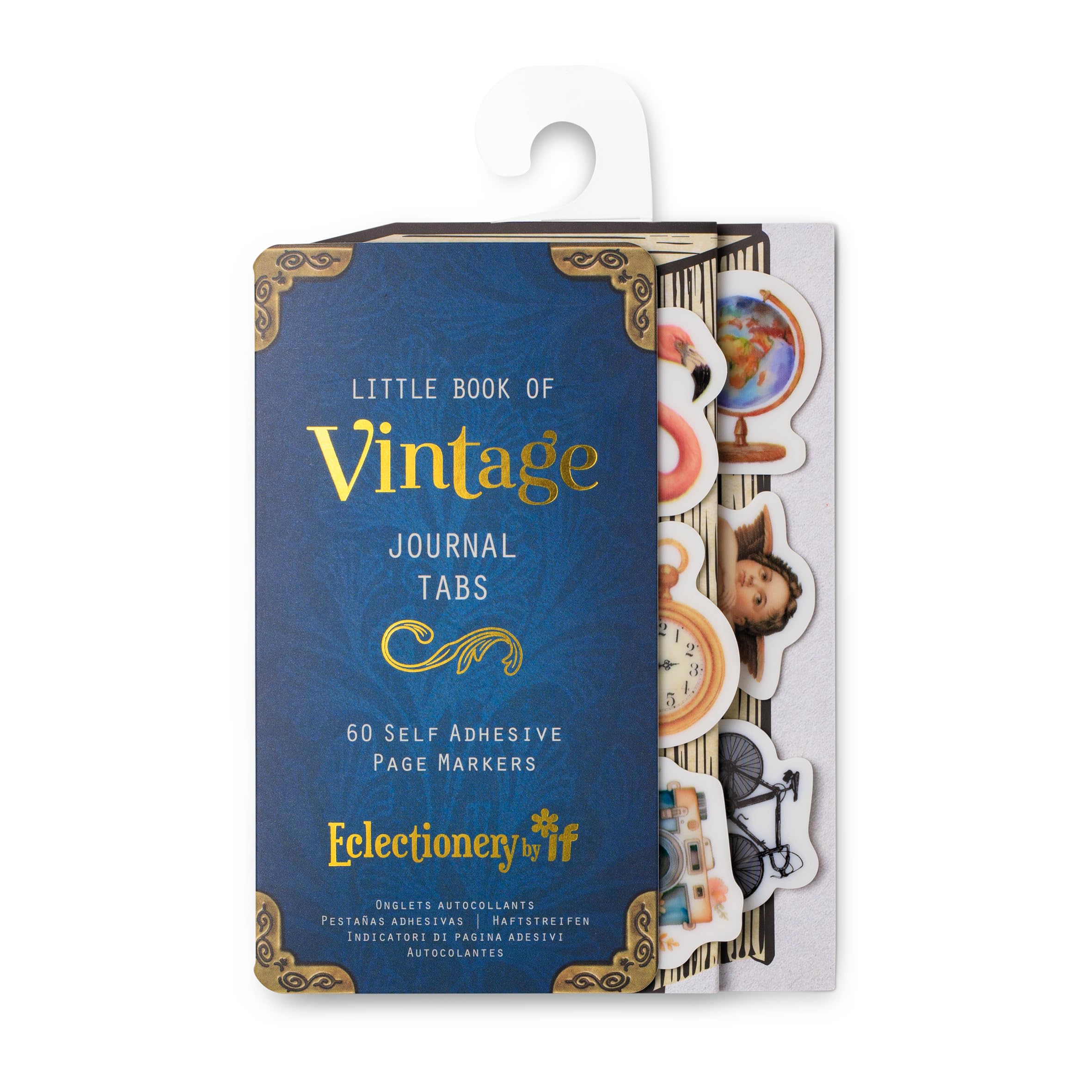 IF Eclectionery Journal Tabs, self Adhesive pagemarkers - Vintage